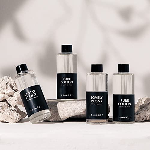 cocodor زيت إعادة تعبئة معطر الهواء من كوكودور / ليمون يوكاليبتوس / 6.7 أونصة / 3 عبوات / العلاج بالروائح، عطر المنزل، زيوت معطرة، زيوت لموزع القصب، ديكور الحمام - Image 5