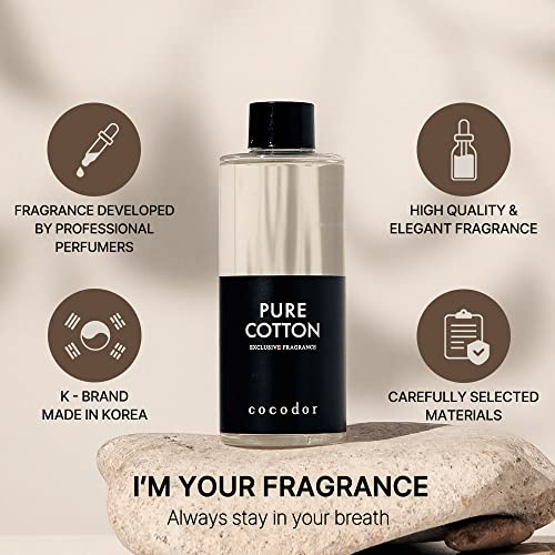 cocodor زيت إعادة تعبئة معطر الهواء من كوكودور / ليمون يوكاليبتوس / 6.7 أونصة / 3 عبوات / العلاج بالروائح، عطر المنزل، زيوت معطرة، زيوت لموزع القصب، ديكور الحمام - Image 2