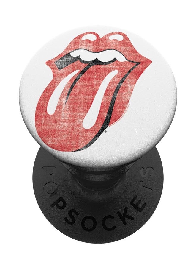Rolling Stones Official Distressed Tongue PopSockets Standard PopGrip - Image 1