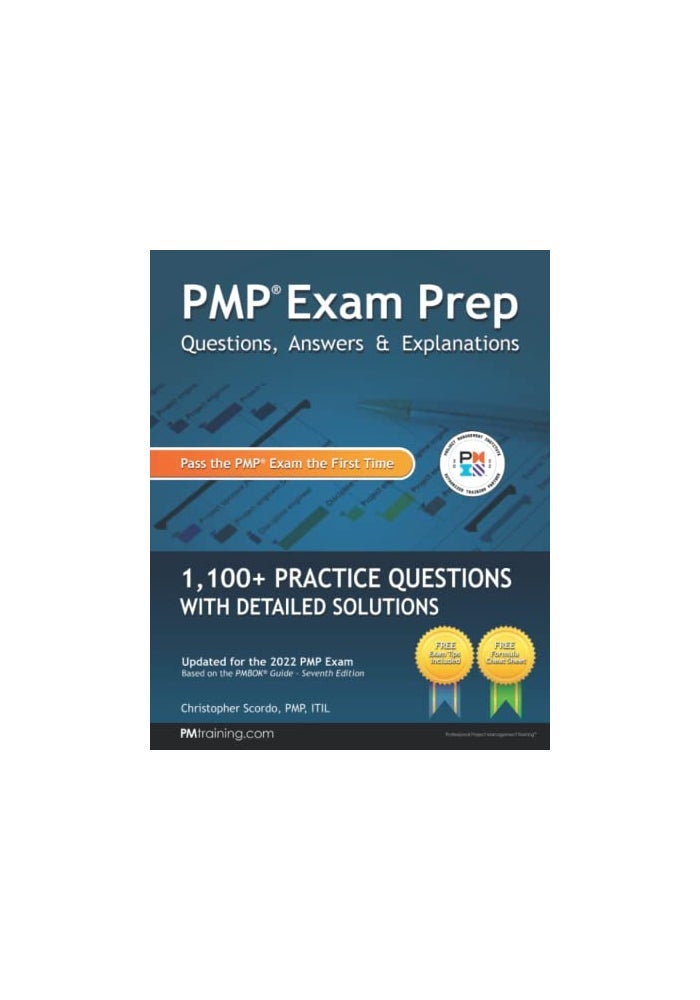 تحضير امتحان PMP: أسئلة، إجابات، وتفسيرات: 1000+ سؤال تدريبي مع حلول مفصلة