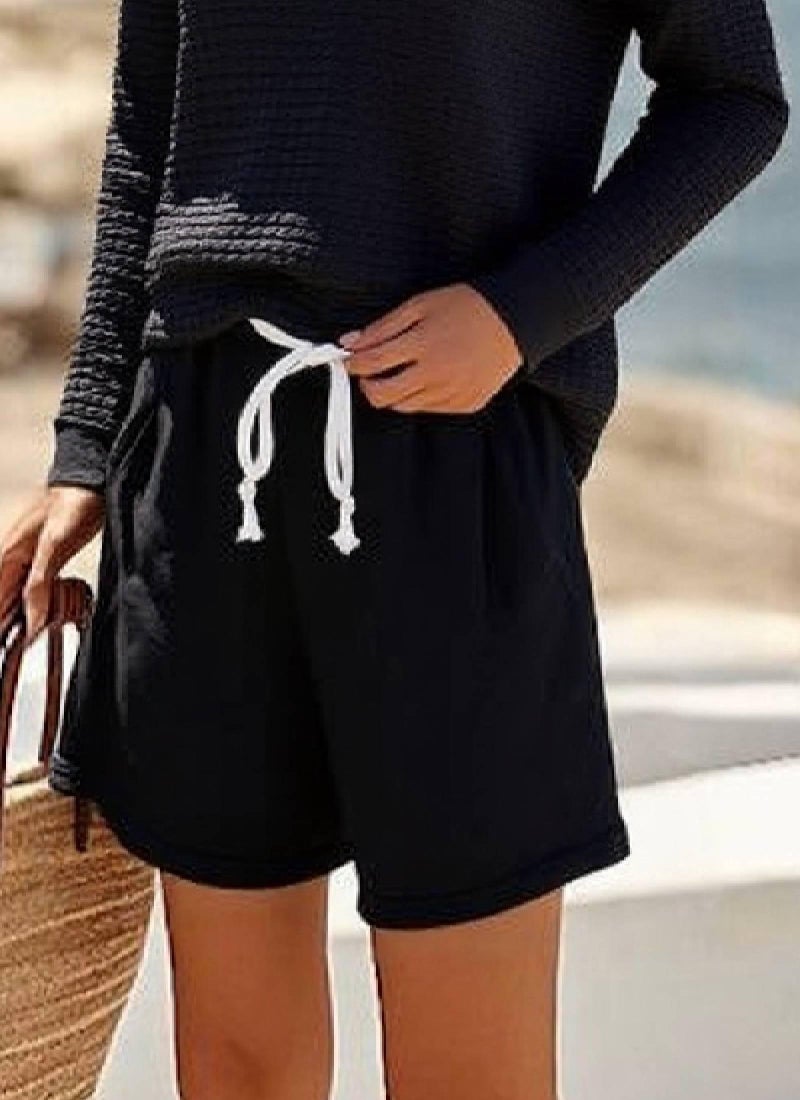 LOZ Lounge Sets for Women 2 Piece Travel Sweatsuits Casual Hoodie Long Sleeve Top with shorts 2026 Trendy Vacation Outfits - Image 3
