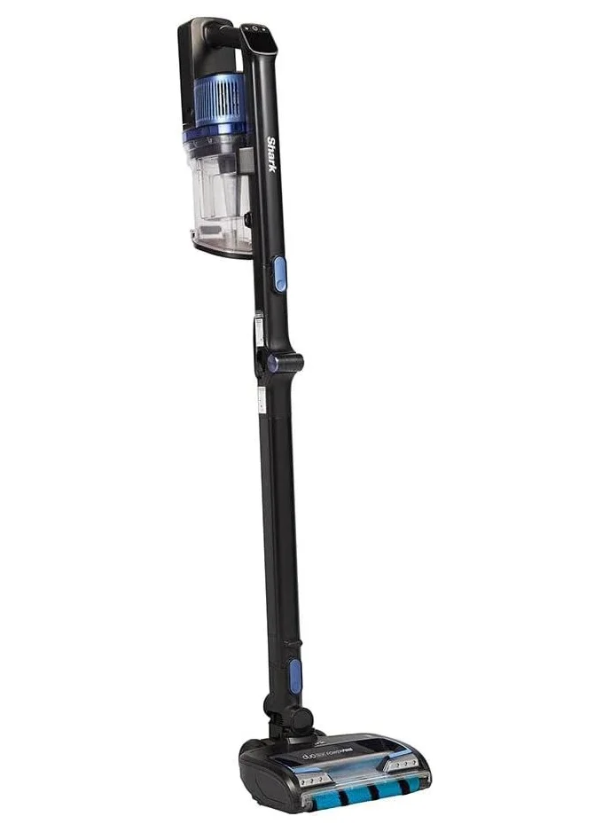 Shark Shark Cordless Stick Vacuum Cleaner, Anti Hair Wrap, 60 Minute Run Time Battery, Flexible DuoClean Vacuum Cleaner with Motorised Pet Tool, Multi-Surface &amp; 20cm Crevice Tools, Black &amp; Blue, IZ300MET