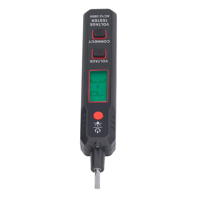 [Nationwide popular] Voltage Tester Pen with LCD Display and NCV Metal Probe, 12V to 300V AC Volt Detector for Live and Neutral Wire Testing, Integrated LED Flashlight and Auto Power Off Function, Easy to operate Limited stock Well-received bestseller Multiple useful functions Fresh modern design Precision design Quality guaranteed Store exclusive only Home practical item Category flagship Brand new goods batch Tried & trusted pick Wear resistant Popular across Saudi cities End season clearance Needed all over KSA Reduce daily hassle Famous in Saudi local markets Match Saudi living habits Long term daily option Hot new arrival Latest release Huge price cut Nationwide hot in KSA - Image 3