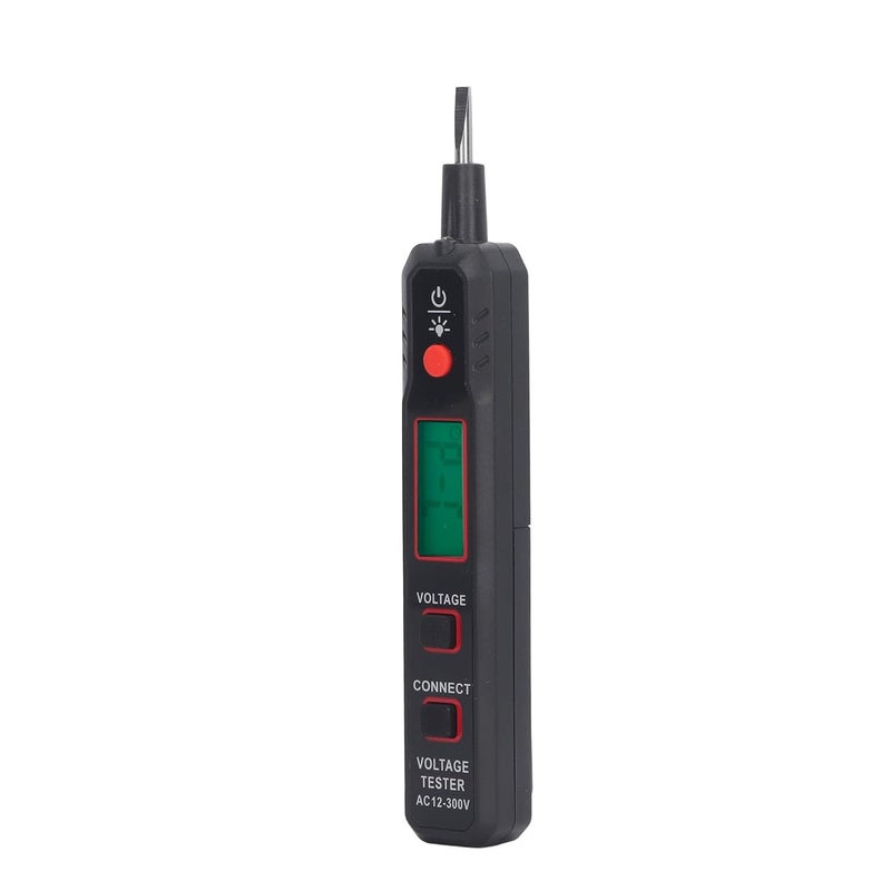 [Nationwide popular] Voltage Tester Pen with LCD Display and NCV Metal Probe, 12V to 300V AC Volt Detector for Live and Neutral Wire Testing, Integrated LED Flashlight and Auto Power Off Function, Easy to operate Limited stock Well-received bestseller Multiple useful functions Fresh modern design Precision design Quality guaranteed Store exclusive only Home practical item Category flagship Brand new goods batch Tried & trusted pick Wear resistant Popular across Saudi cities End season clearance Needed all over KSA Reduce daily hassle Famous in Saudi local markets Match Saudi living habits Long term daily option Hot new arrival Latest release Huge price cut Nationwide hot in KSA - Image 4