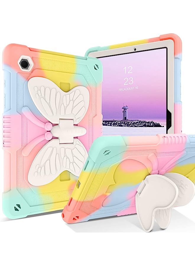 PROMASS For Nokia T21 Tablet, 10.4 Inch Tri-Fold Ultra Slim Lightweight Multi- Viewing Angles Stand Hard Shell Folio Auto Sleep/Wake Tablet Case (Nokia T21 Tablet, Blue) - Image 1