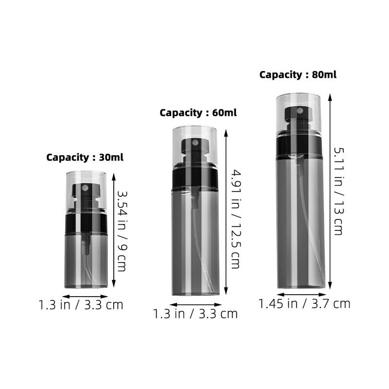 3pcs Portable Perfume Bottles Refillable Spray Bottles Travel Liquid Container Bottles - Image 5