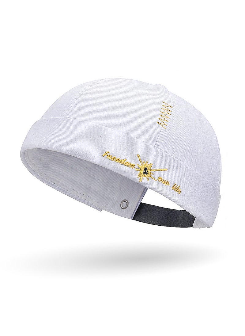 Generic Spring Hip-Hop Embroidered Cap Unisex Wine red  - Image 3