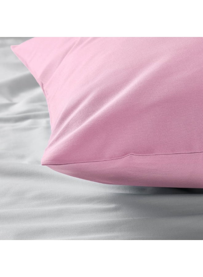 DVALA Pillowcase, pink, 50x80 cm - Image 2
