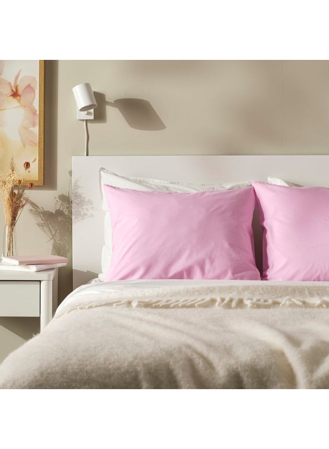 DVALA Pillowcase, pink, 50x80 cm - Image 3