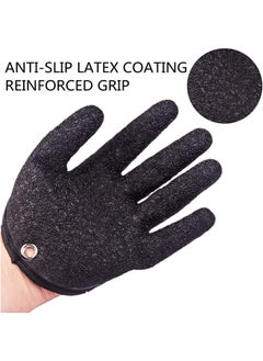 Beauenty Fishing Glove for Men with Magnet Release, Puncture Resistant Fish Glove for Handling, Catching, Cleaning 2 Pack  - Image 2