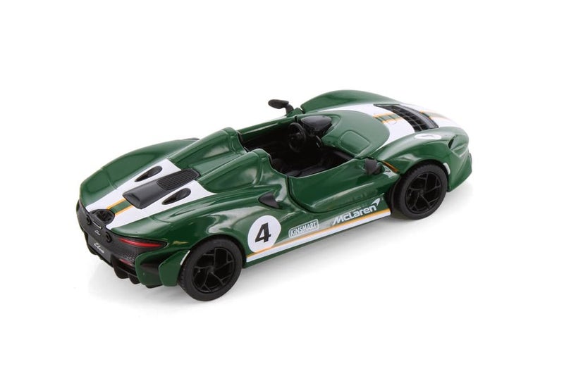 Mayatra's Kins Mart McLaren Elva Diecast Toy Car – 1:36 Scale Livery Edition Model with Pull Back Action & Opening Doors – Collectible Sports Car for Kids & Adults (Green) - Image 3