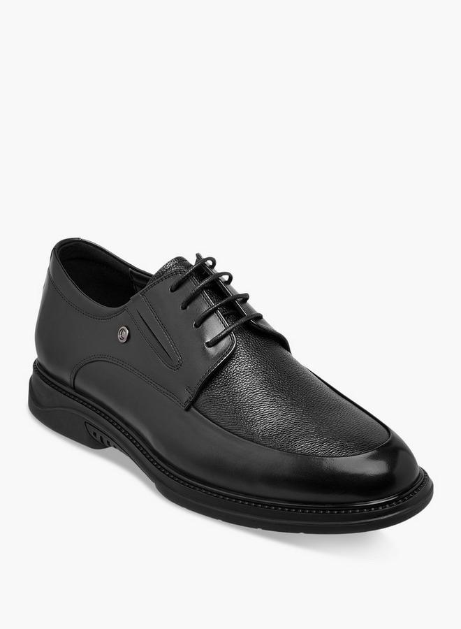 Le Confort Men Lace-Up Leather Derby Shoes - Image 2