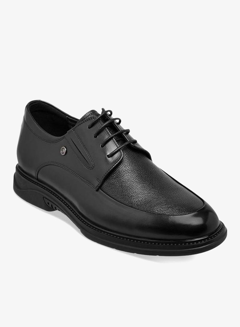 Le Confort Men Lace-Up Leather Derby Shoes - Image 2