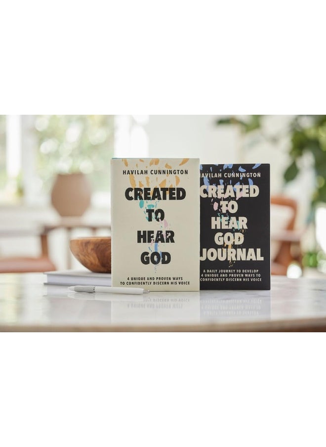 Created to Hear God Journal: A Daily Guide to Develop 4 Unique and Proven Ways to Confidently Discern His Voice  - Image 1