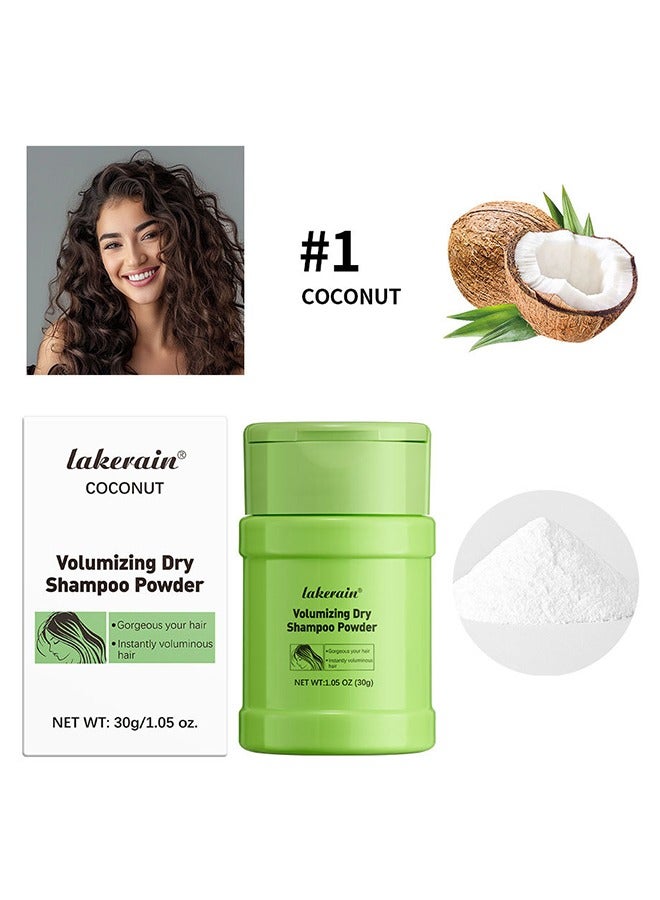 Volumizing Dry Shampoo Powder - Dry Shampoo Control Hair Oil Refresh Hair Fragrance and Volumizes Hair Volumizing Dry Shampoo Powder for Fluffy Hair Easy to Use #1