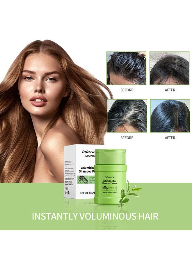 Volumizing Dry Shampoo Powder - Dry Shampoo Control Hair Oil Refresh Hair Fragrance and Volumizes Hair Volumizing Dry Shampoo Powder for Fluffy Hair Easy to Use #1