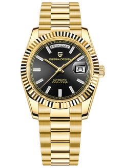PAGANI DESIGN Men's Watches 36mm Automatic Gold Black Stainless Steel Mechanical Business Sports Luxury Wrist Watch for Men PD-1752  - Image 1