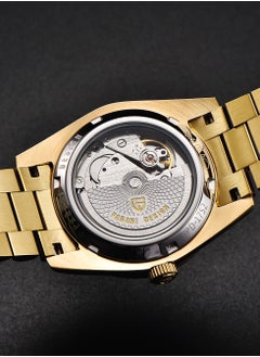 PAGANI DESIGN Men's Watches 36mm Automatic Gold Black Stainless Steel Mechanical Business Sports Luxury Wrist Watch for Men PD-1752  - Image 5