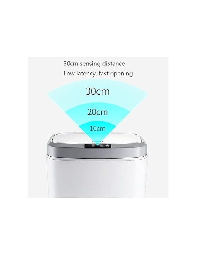 NEXORA SR 17.5L Smart Waste Bin Inductive Trash Can, Touchless Bathroom Trash Can with Lid Sensor Kitchen Dustbin, Automatic Sensor Waste Basket for Kitchen Home Office Bedroom - Image 5