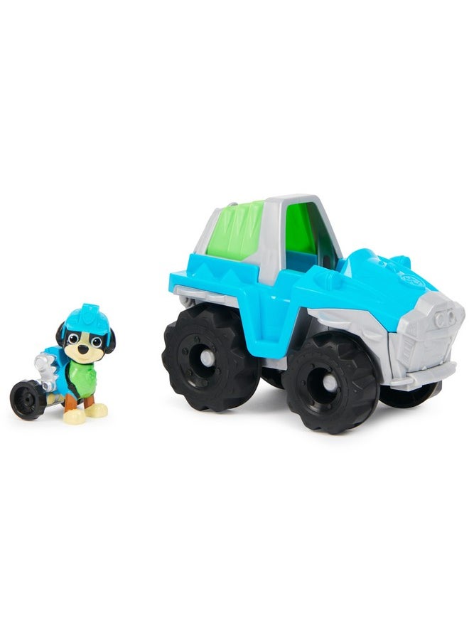 PAW PATROL Rex Basic Vehicle With Collectible Figure|Roleplay Toy|Best Gift For Kids|Made In India|Pretend Play Toy|For Kids Aged 3 And Up,Multicolor  - Image 1