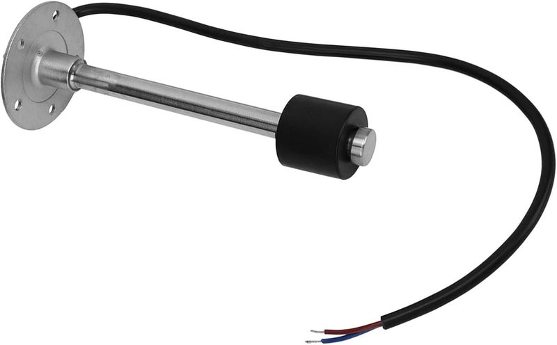Fuel Sending Unit 7 Inch Standard, 0 to 190 Ohms 316 Stainless Steel Gas Water Tank Sender with Tube, Marine Fuel Gauge Sensor for Ships Cars Trucks and Buses, Oil Level Sending - Image 5