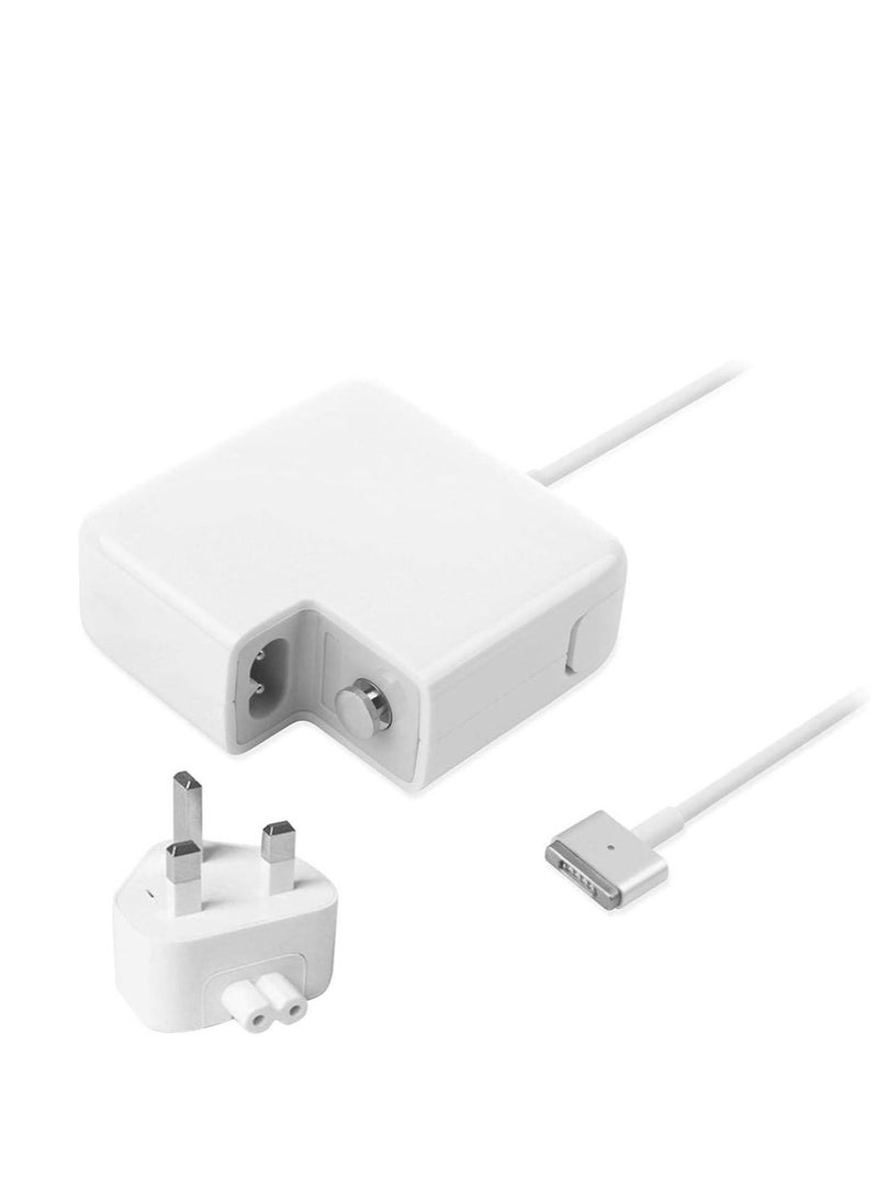 Terabyte MagSafe 2 Charger 45W Replacement Power Adapter for MacBook Air, UK Plug 14.85V, 3.05A [A1244]  - Image 1