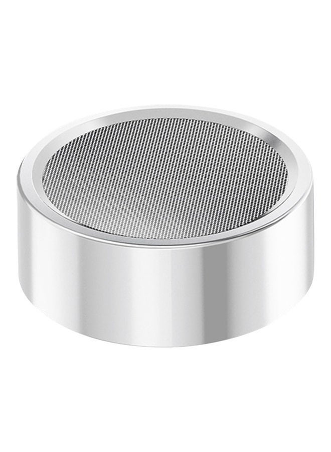 NIBEMINENT Portable High Fidelity Handsfree Speaker White  - Image 1
