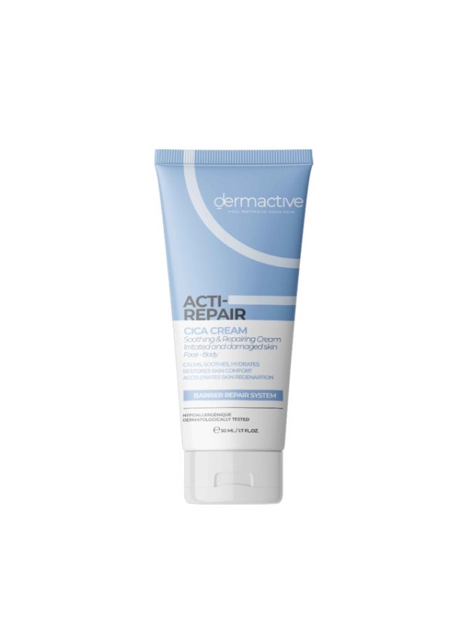 Dermactive acti-repair cica Cream 50ml - Image 1