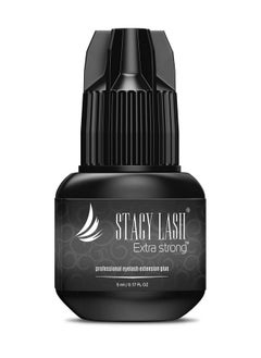 Stacy Lash غراء تمديد الرموش القوي للغاية من Stacy Lash (0.17 أونصة سائلة / 5 مل) / وقت تجفيف 0.51 ثانية / مدة احتفاظ 7 أسابيع / أقصى قوة ربط / لاصق أسود لتمديدات شبه دائمة / مستلزمات احترافية  - Image 2