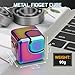 LNCOJOLM Fidget Spinner Cube Toy for Teen Adult Kid Metal Fidget Block Hand Spinner for Stress Relief Cool Stuff EDC Gadget Desk Office Toy Valentine Gift for Boy Man Small Anxiety Sensory Toy Tool - Image 4