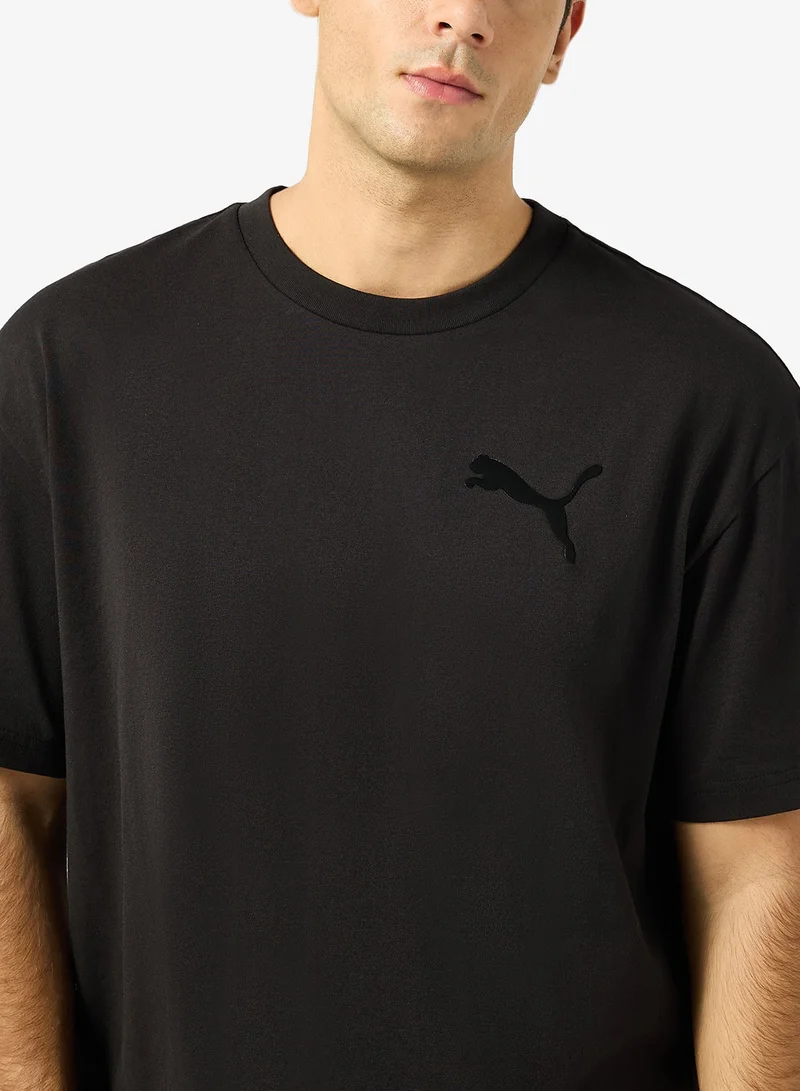 PUMA  Essential Elevated Cat Logo Relaxed T-Shirt for Men | Best Price UAE