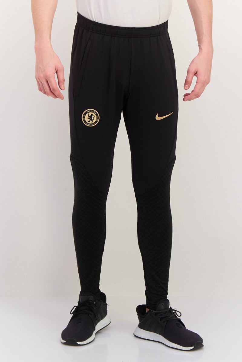 Nike Men Slim Fit Chelsea Football Club Sweatpants, Black  - Image 1
