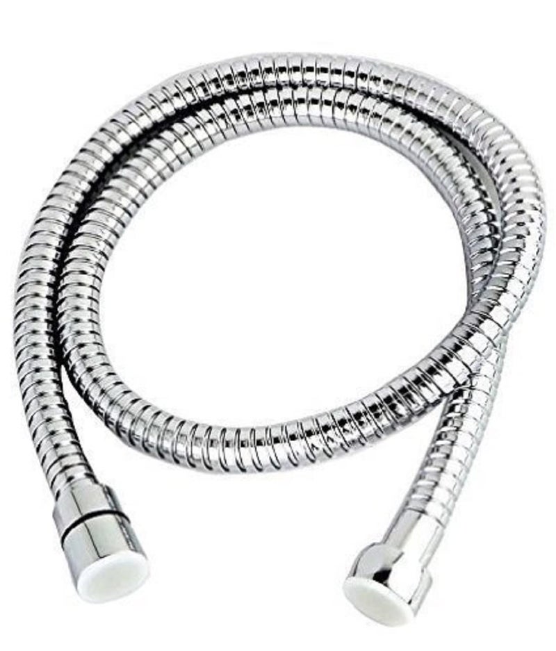 Kyoto KYOTO 1 Meter Stainless Steel Chrome Flexible Shower Hose Hand Shower Hose Shower TubeHealth Faucet Tube for Bathroom Faucet Pipe for Toilet  - Image 2
