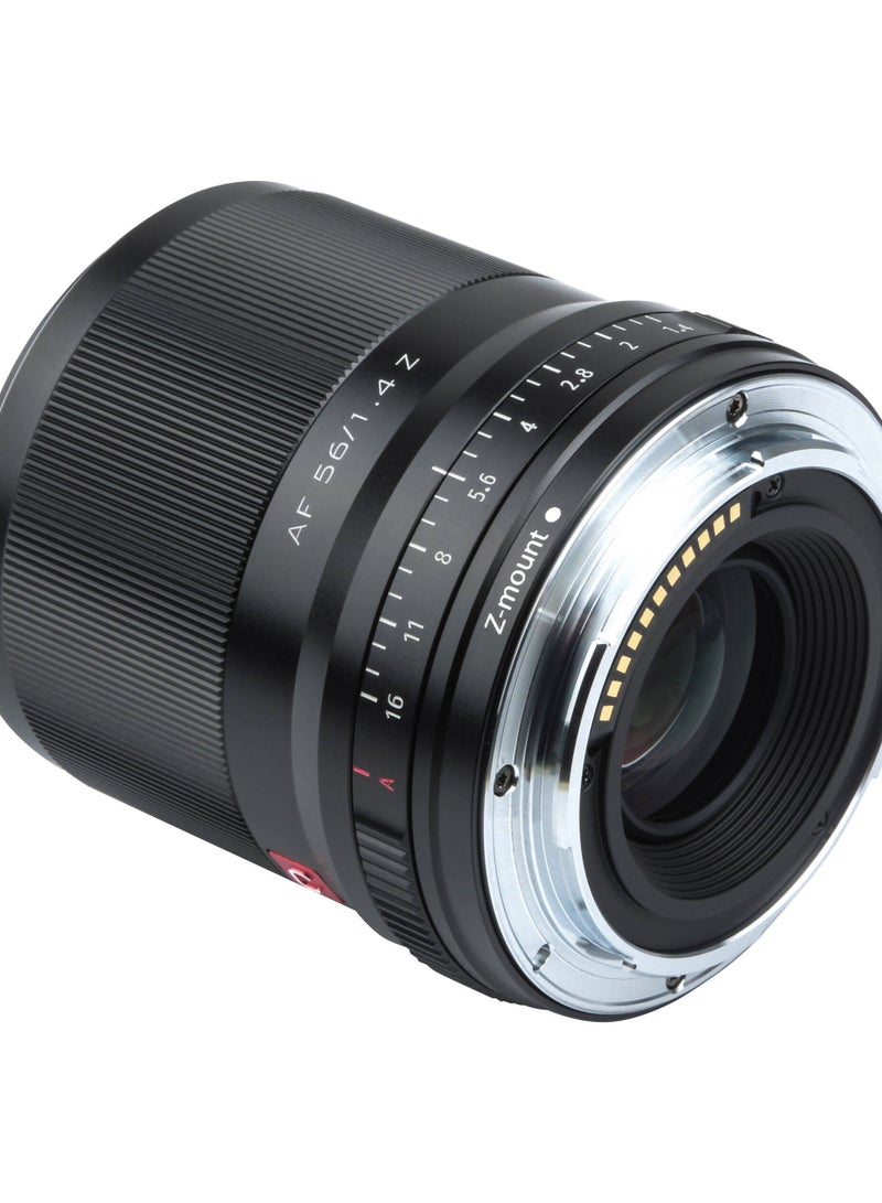 فيلتروكس Viltrox AF 56mm f/1.4 Z Lens for Nikon Z (Black) - Image 1
