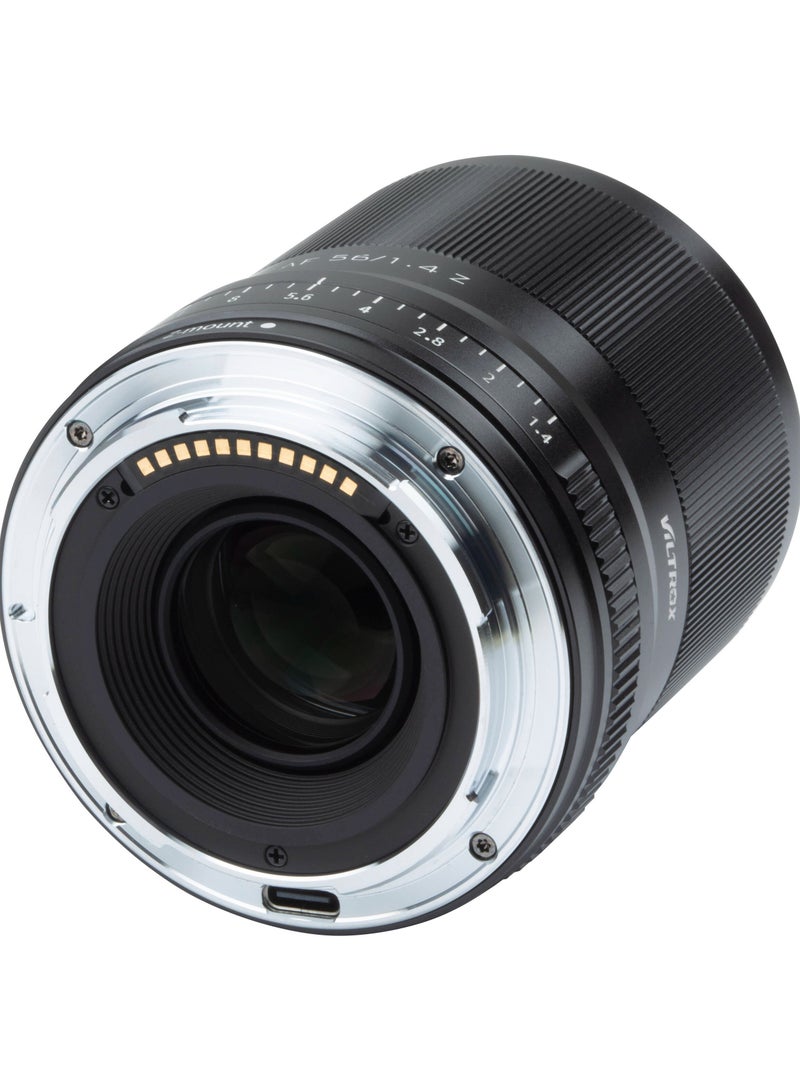 فيلتروكس Viltrox AF 56mm f/1.4 Z Lens for Nikon Z (Black) - Image 2