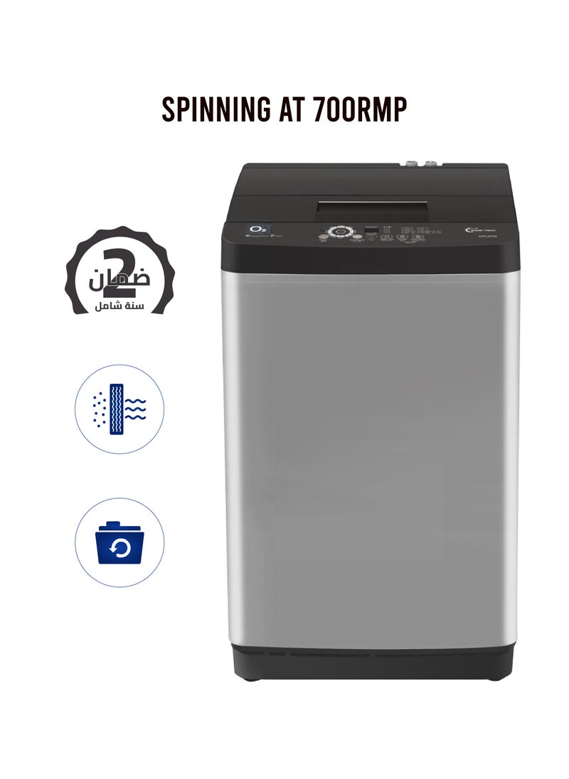 O2 - O2 9 kg Automatic Top Loading Washing Machine with High Efficiency| Model No OTL09G2 with 2 Years Warranty - Image 1