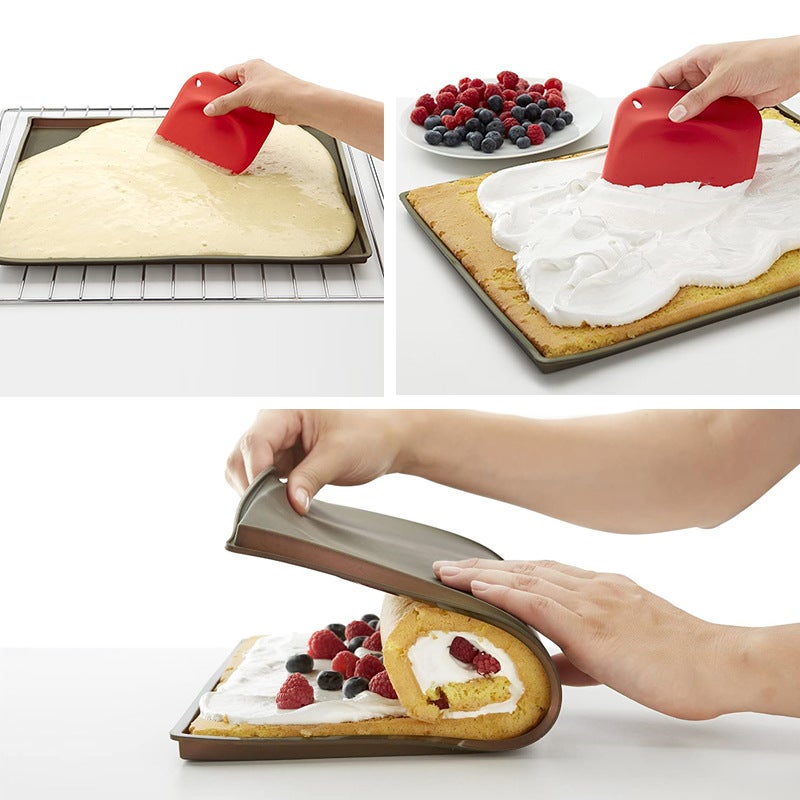 Swiss Roll Silicone Mould High Temperature Resistant Baking Pad Baking Pad Home Baking Fruit Dehydration Gadget - Image 4