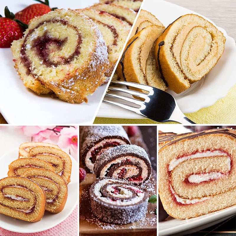 Swiss Roll Silicone Mould High Temperature Resistant Baking Pad Baking Pad Home Baking Fruit Dehydration Gadget - Image 5