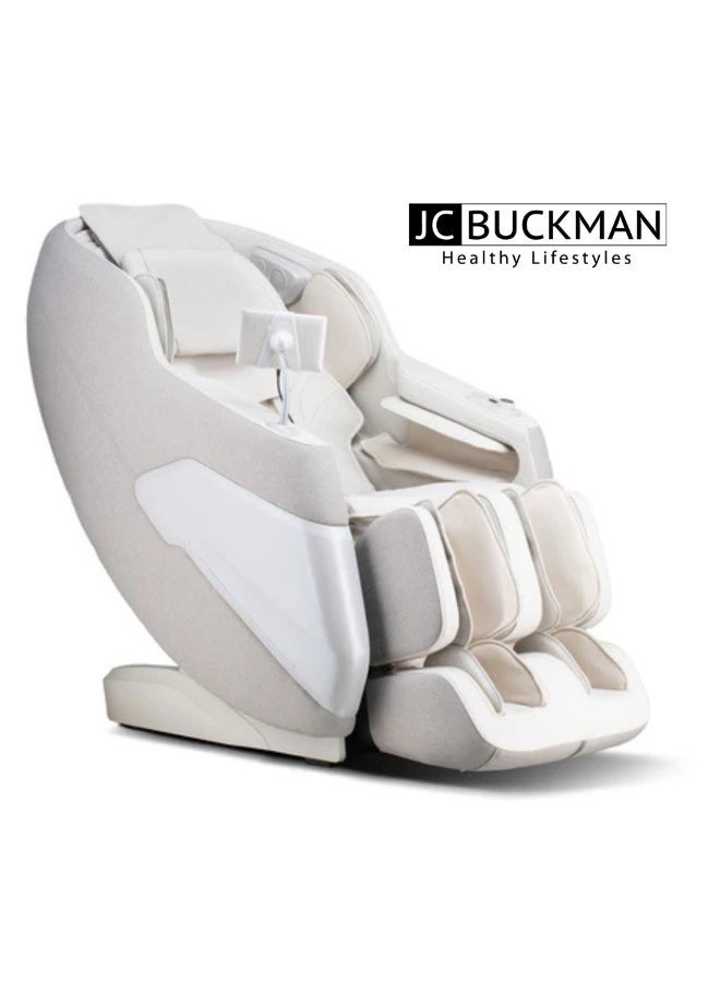 JC BUCKMAN ExaltUs 4D Intelligent Massage Chair – Advanced Body Therapy Recliner, Multi-Dimensional Massage System, Zero Gravity Lounger, Infrared Heating, S-Track Spine Support, Automatic Wellness Modes, Airbag Circulation Massage, Leg & Foot Reflexology, Wireless Audio, Premium Relaxation Chair for Home Comfort - Image 1