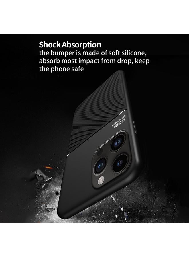 اس-توب جراب لهاتف iPhone 16 Pro كلاسيكي مائل من مادة البولي يوريثين الحراري المقاوم للصدمات مع شريط مغناطيسي - Image 5