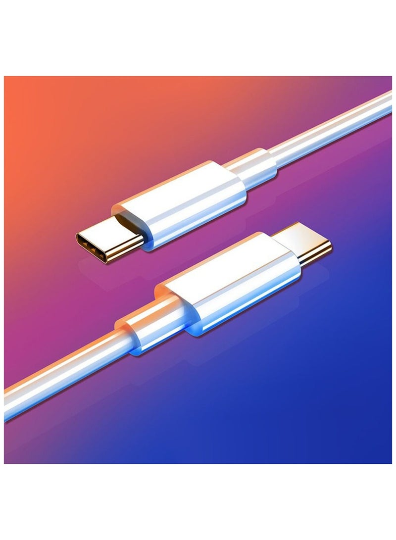 Filly USB C Cable ,  100W Power Delivery PD Fast charge Cable USB C to USB C Compatible for iPad mini 6，MacBook Pro 2021 14" 16", MacBook Air, iPad Pro 12.9", Samsung S21+, Huawei P40, etc - Image 2