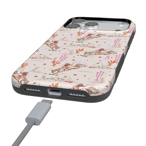 Casely iPhone 17 Pro Case | Cowgirl Canyon | FashionPass x Casely | Bold Protective Design | Compatible with MagSafe - Image 5