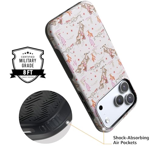 Casely iPhone 17 Pro Case | Cowgirl Canyon | FashionPass x Casely | Bold Protective Design | Compatible with MagSafe - Image 4