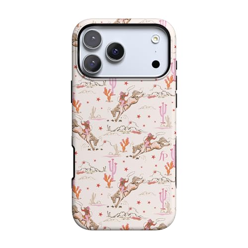 Casely iPhone 17 Pro Case | Cowgirl Canyon | FashionPass x Casely | Bold Protective Design | Compatible with MagSafe - Image 1