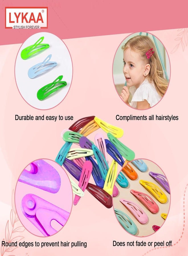 LYKAA Beautiful Hair Tic Tac Hair Pins Pearls & Stone Embellished Hair Snap Clips For Girls & Women-Butterfly, Bow & Heart Design Stylish Hairclips Prefect For School ,Party Hair Accessories Pack Of 10 Hair Clips (12) - Image 4