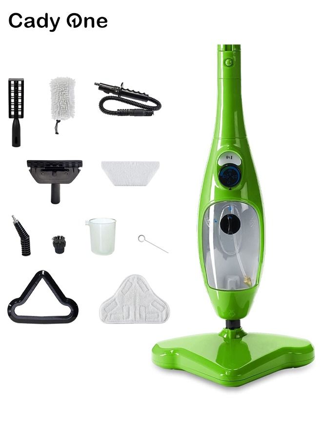 HOMESTAR High-pressure steam cleaner, five-in-one mop X5 for mopping floors, cleaning carpets, and removing stains - Image 1