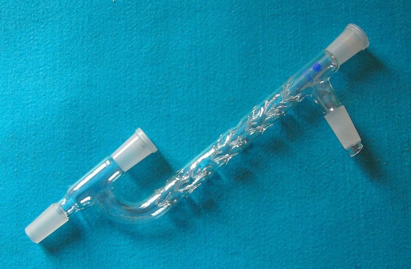 cheekyglo 24/40,200mm,4Way Glass Vigreux Distillation Head,New Lab Glassware - Image 3