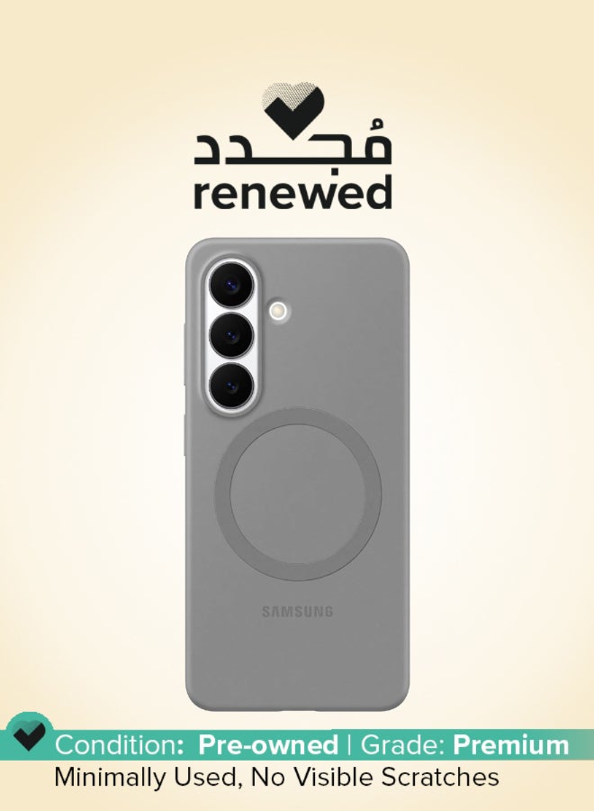 Samsung Renewed - Galaxy S24 Ultra Silicone Magnet Case - Gray - Image 1