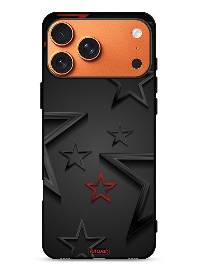 Tolwak Apple iPhone 17 Pro Max Protective Case Cover Stars Pattern - Image 1