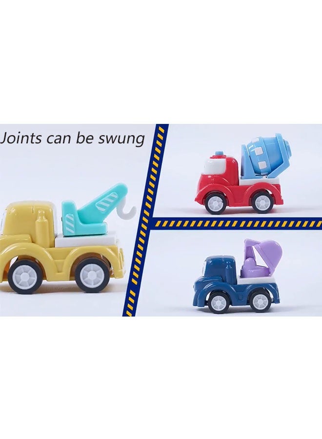 Engineering Vehicle Set Vehicle Toy Set With 3D Map Vehicles And Traffic Signs For Boys And Girls Randomly Send 1 Out Of 3 Items - Image 4